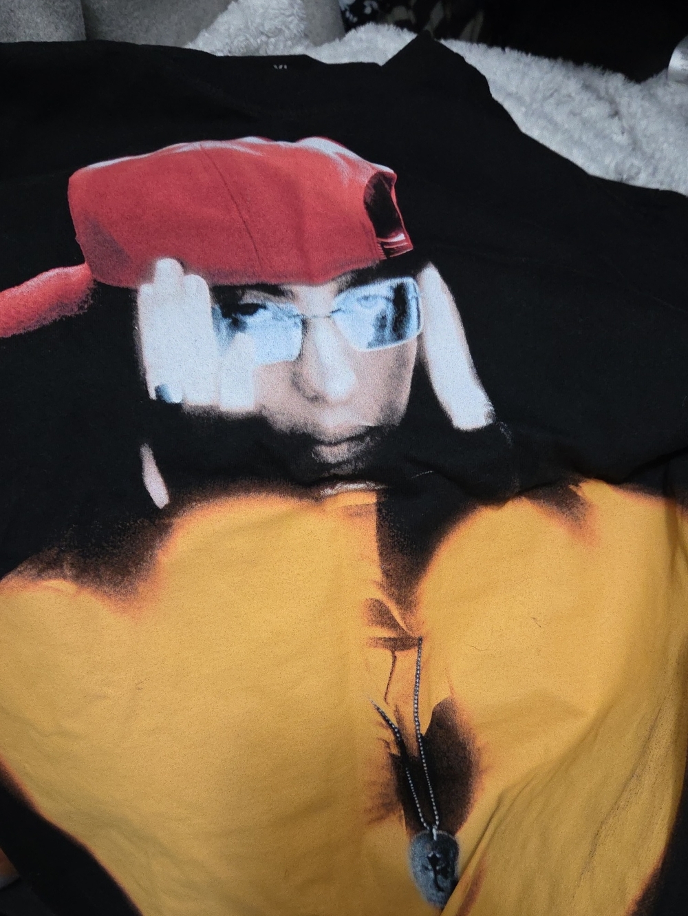2024 Billie Eilish Black Shirt Medium Hit Me Hard And Soft Tour Concert Official